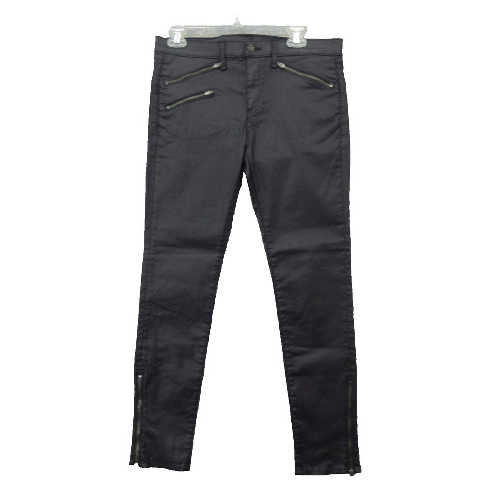 rag & bone JEAN Jeans Womens‎ 30 Black Skinny Ankle Zip Made in USA W15210018